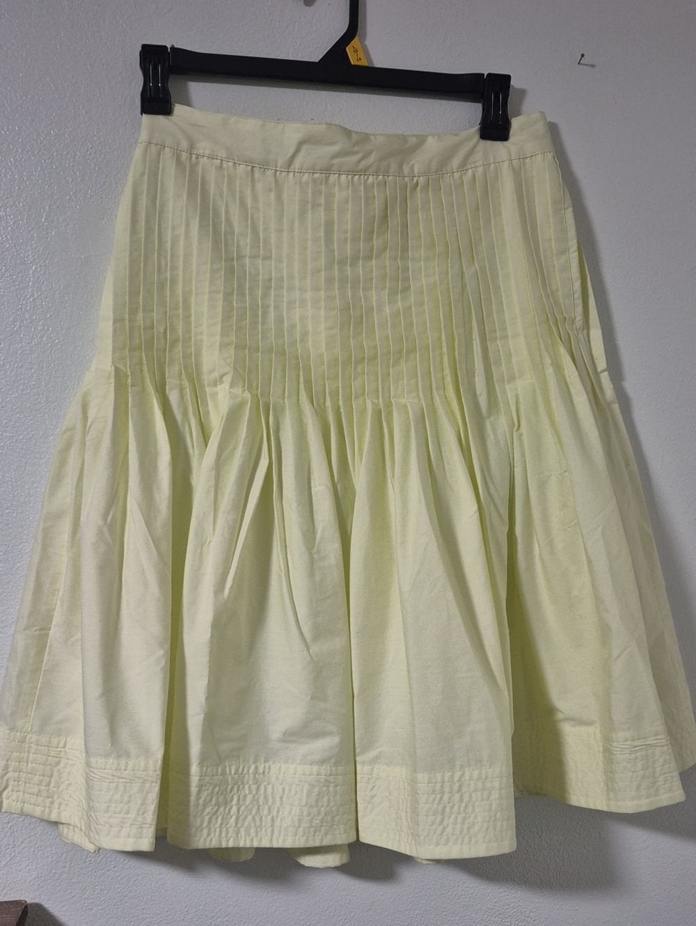 Free Assembly Yellow A-Line Pull-on Women's Skirt With Pockets